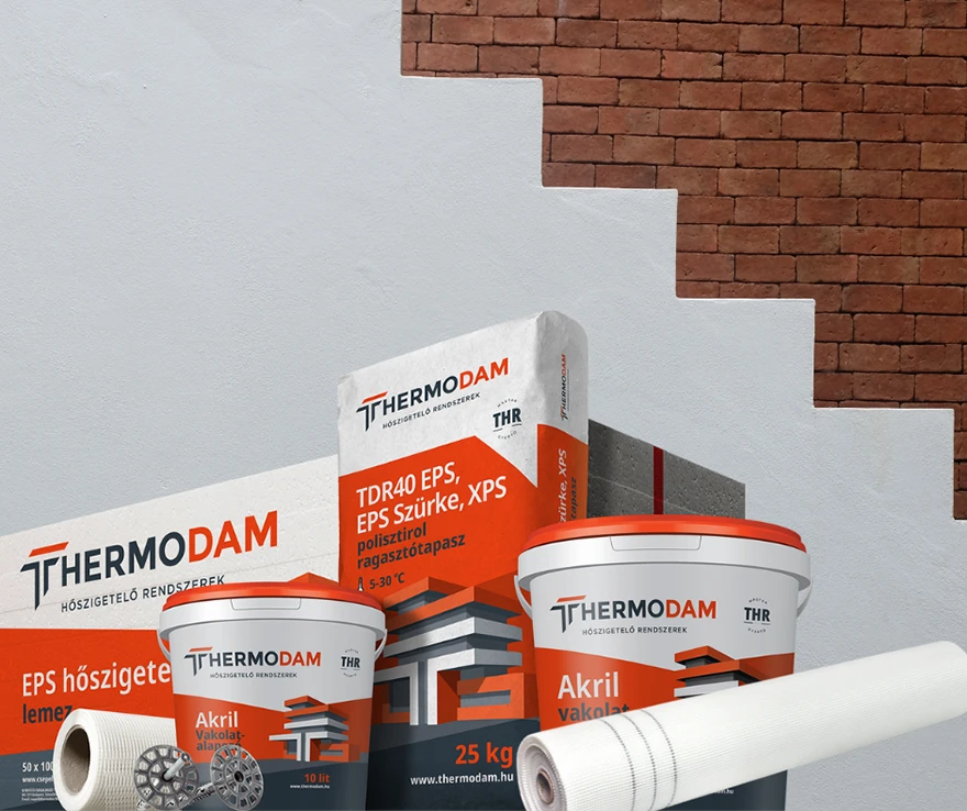 EPS-80 10cm Hőszigetelő komplett rendszer