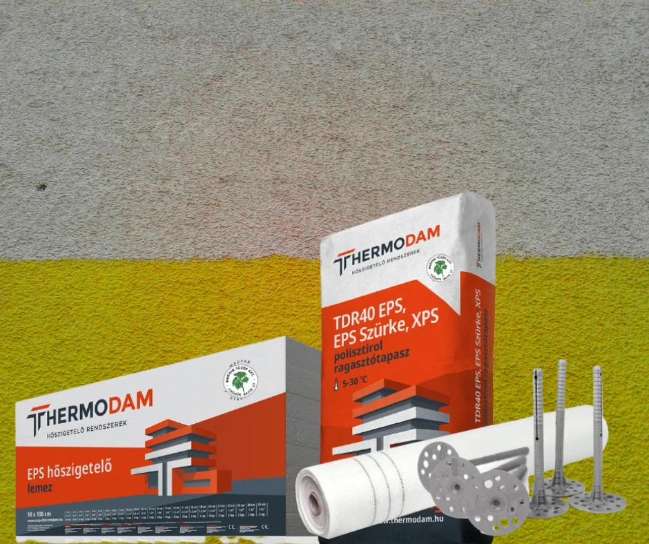 EPS-80 10cm Hőszigetelő alaprendszer