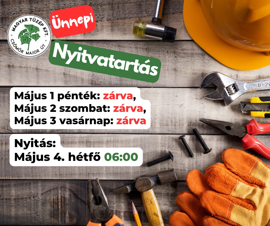 Ünnepi nyitvatartás